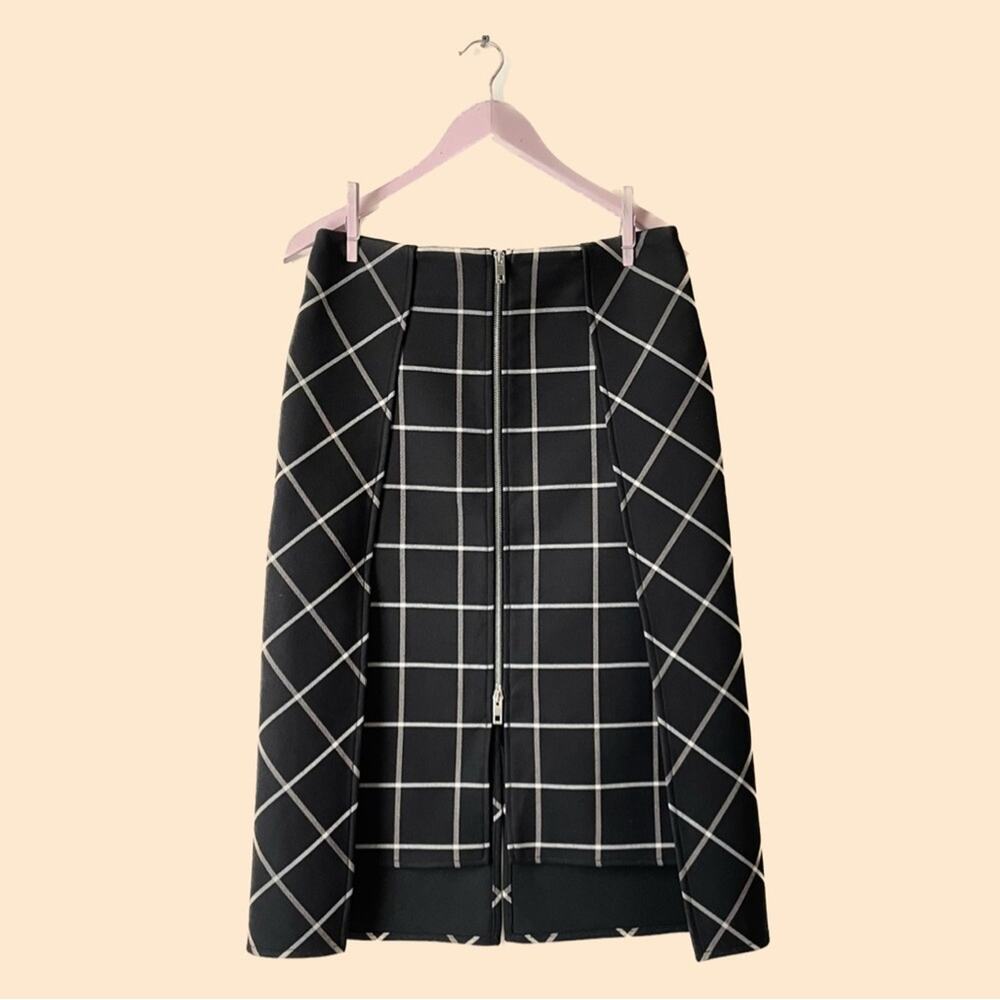 Rag & Bone Windowpane Print Skirt Size 6